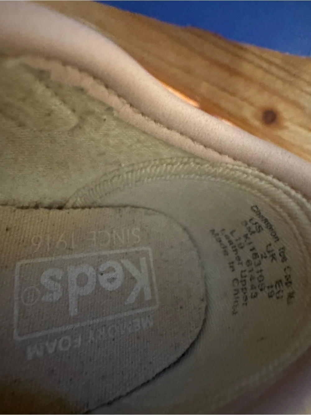 Keds Girls Light Pink Mary Jane Strap Shoes